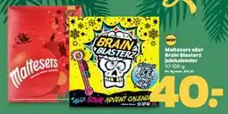 Netto Maltesers eller Brain Blasterz julekalender, DKK 40 tilbud