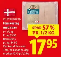 Lidl Flæskesteg med svær, DKK 17.95 tilbud