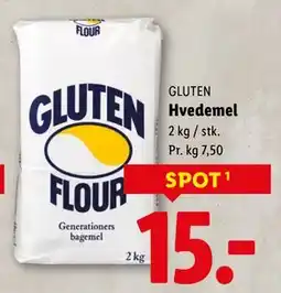 Lidl Hvedemel, DKK 15 tilbud
