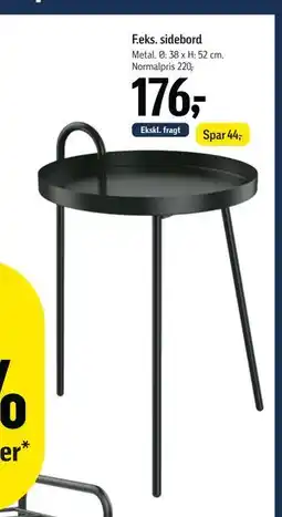 Føtex sidebord, DKK 176 tilbud
