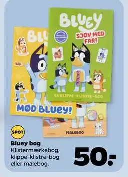 Netto Bluey bog, DKK 50 tilbud