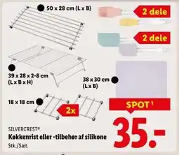 Lidl Køkkenrist eller -tilbehør af silikone, DKK 35 tilbud