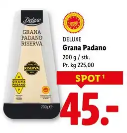 Lidl Grana Padano, DKK 45 tilbud