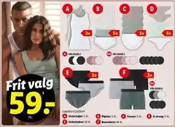 Lidl Trusser, DKK 59 tilbud