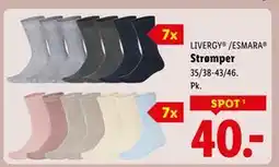 Lidl Strømper, DKK 40 tilbud