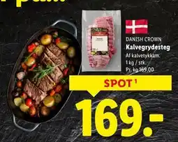 Lidl Kalvegrydesteg, DKK 169 tilbud