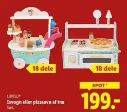 Lidl Isvogn eller pizzaovn af træ, DKK 199 tilbud
