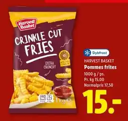 Lidl Pommes frites, DKK 15 tilbud