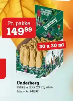 Poetzsch Padborg Underberg, DKK 149.99 tilbud
