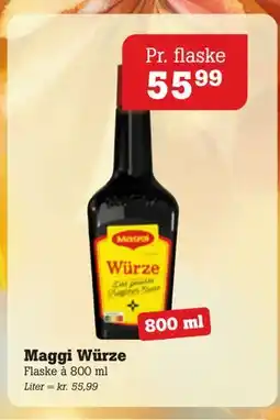 Poetzsch Padborg Maggi Würze, DKK 55.99 tilbud