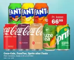 Poetzsch Padborg Coca-Cola, FuzeTea, Sprite eller Fanta, DKK 66.99 tilbud
