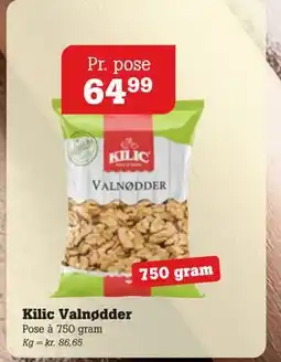 Poetzsch Padborg Kilic Valnødder, DKK 64.99 tilbud