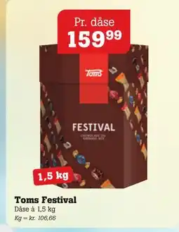 Poetzsch Padborg Toms Festival, DKK 159.99 tilbud