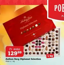 Poetzsch Padborg Anthon Berg Diplomat Selection, DKK 129.99 tilbud