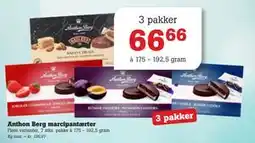 Poetzsch Padborg Anthon Berg marcipantærter, DKK 66.66 tilbud