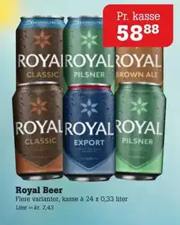 Poetzsch Padborg Royal Beer, DKK 58.88 tilbud