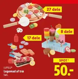 Lidl Legemad af træ, DKK 50 tilbud