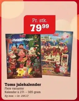 Poetzsch Padborg Toms julekalender, DKK 79.99 tilbud