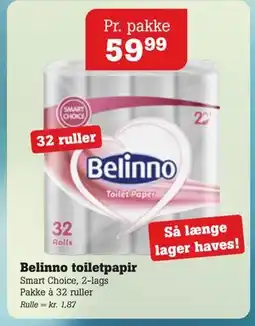Poetzsch Padborg Belinno toiletpapir, DKK 59.99 tilbud