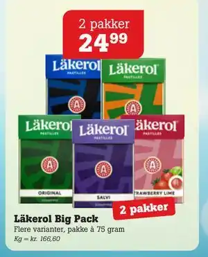 Poetzsch Padborg Läkerol Big Pack, DKK 24.99 tilbud