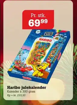 Poetzsch Padborg Haribo julekalender, DKK 69.99 tilbud