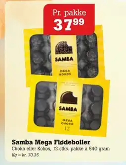 Poetzsch Padborg Samba Mega Flødeboller, DKK 37.99 tilbud