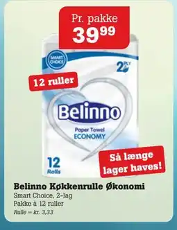 Poetzsch Padborg Belinno Køkkenrulle Økonomi, DKK 39.99 tilbud