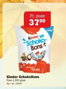 Poetzsch Padborg Kinder SchokoBons, DKK 37.99 tilbud