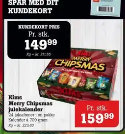 Poetzsch Padborg Kims Merry Chipsmas julekalender, DKK 159.99, Medlemspris tilbud