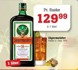 Poetzsch Padborg Jägermeister, DKK 129.99 tilbud