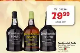 Poetzsch Padborg Presidential Porto, DKK 79.99 tilbud