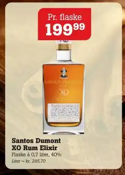 Poetzsch Padborg Santos Dumont XO Rum Elixir, DKK 199.99 tilbud