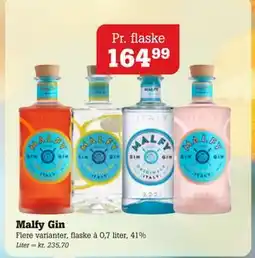 Poetzsch Padborg Malfy Gin, DKK 164.99 tilbud