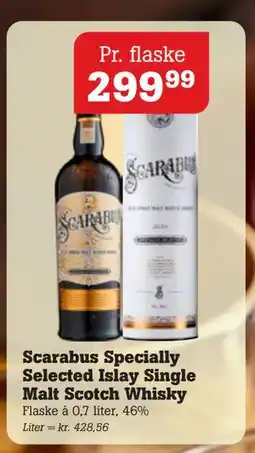 Poetzsch Padborg Scarabus Specially Selected Islay Single Malt Scotch Whisky, DKK 299.99 tilbud