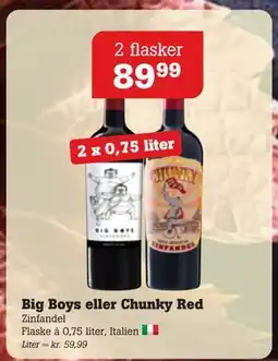 Poetzsch Padborg Big Boys eller Chunky Red, DKK 89.99 tilbud