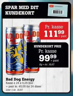 Poetzsch Padborg Bad Dog Energy, DKK 111.99, Medlemspris tilbud