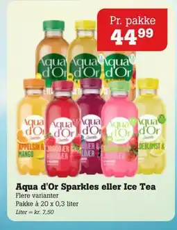 Poetzsch Padborg Aqua d'Or Sparkles eller Ice Tea, DKK 44.99 tilbud