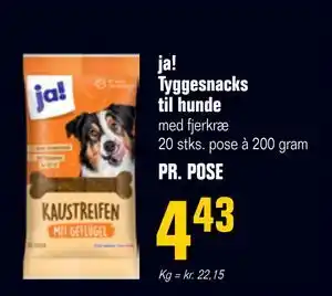 Poetzsch Padborg ja! Tyggesnacks til hunde, DKK 4.43 tilbud