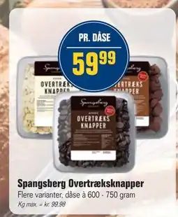 Otto Duborg Spangsberg Overtræksknapper, DKK 59.99 tilbud