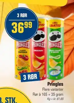 Otto Duborg Pringles, DKK 36.99 tilbud