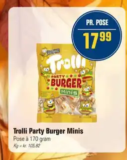 Otto Duborg Trolli Party Burger Minis, DKK 17.99 tilbud