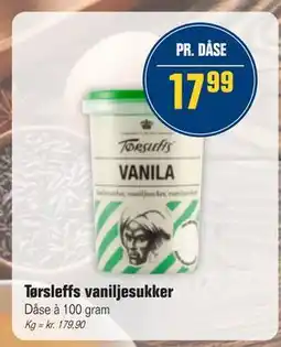 Otto Duborg Tørsleffs vaniljesukker, DKK 17.99 tilbud