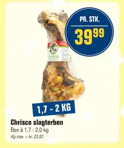 Otto Duborg Chrisco slagterben, DKK 39.99 tilbud
