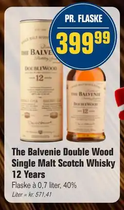 Otto Duborg The Balvenie Double Wood Single Malt Scotch Whisky 12 Years, DKK 399.99 tilbud