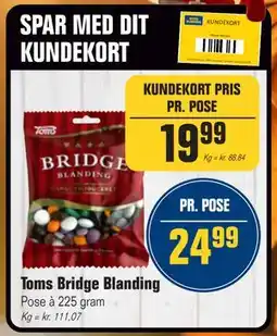 Otto Duborg Toms Bridge Blanding, DKK 24.99, Medlemspris tilbud