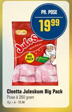 Otto Duborg Cloetta Juleskum Big Pack, DKK 19.99 tilbud
