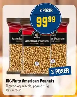 Otto Duborg DK-Nuts American Peanuts, DKK 99.99 tilbud