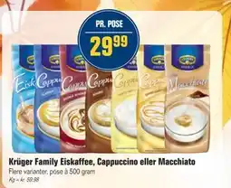 Otto Duborg Krüger Family Eiskaffee, Cappuccino eller Macchiato, DKK 29.99 tilbud