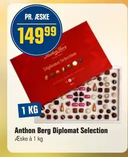 Otto Duborg Anthon Berg Diplomat Selection, DKK 149.99 tilbud