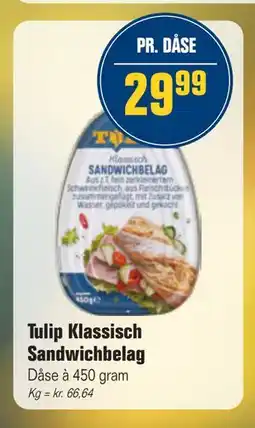 Otto Duborg Tulip Klassisch Sandwichbelag, DKK 29.99 tilbud